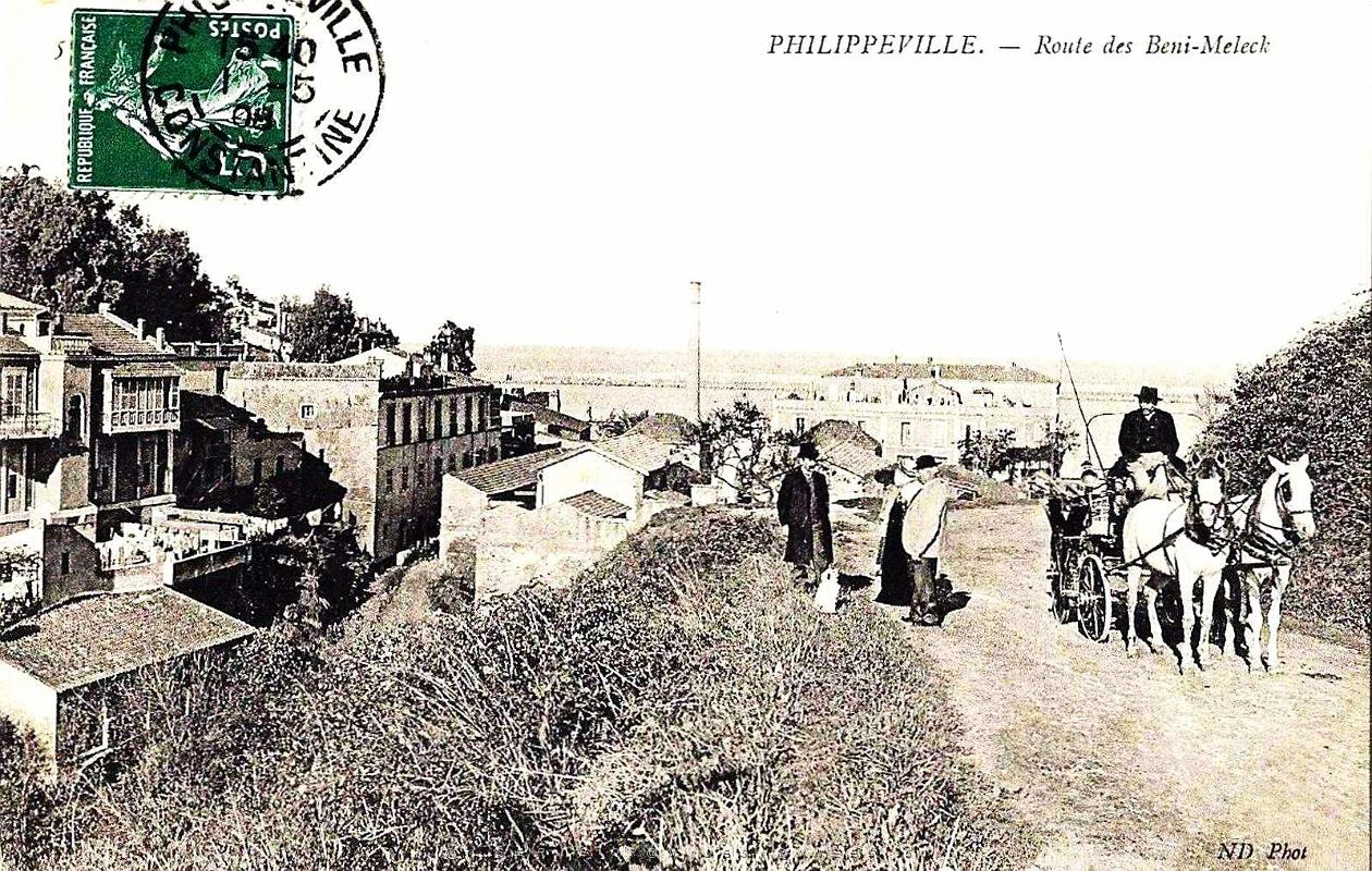 1826- Philippeville - Route des Beni-Meleck - 1908.jpg